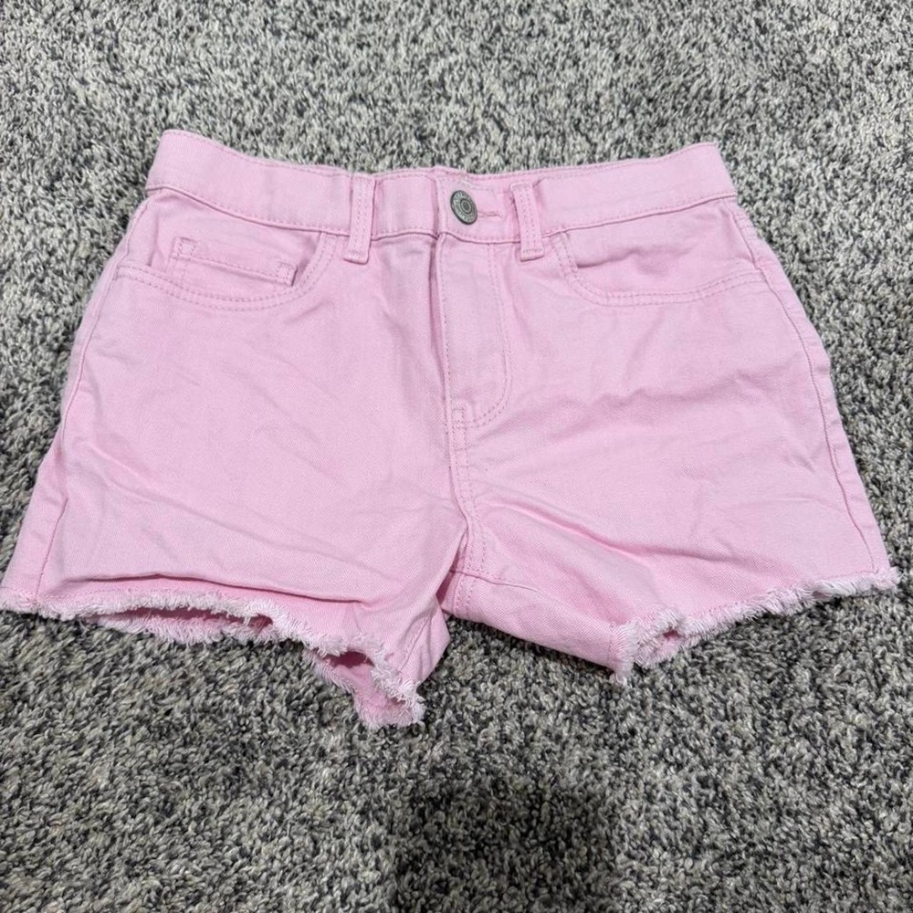 'Pink OshKosh B'gosh denim shorts size 7/7A